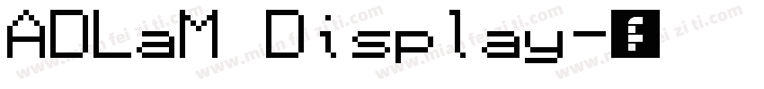 ADLaM Display字体转换